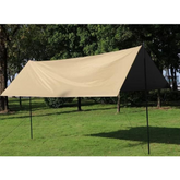 Ultra-Light Outdoor Camping Canopy - 3x4m Hexagonal Waterproof & UV-Resistant Awning for Picnics & Travel